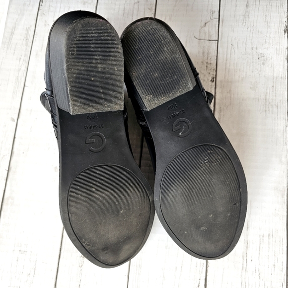 G by Guess Black Leather Zip up Ankle Booties "Tammie" Boots Size 10M - Picture 7 of 11